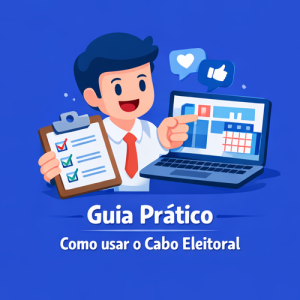 Confira um guia prático sobre como usar o Cabo Eleitoral e organizar sua campanha